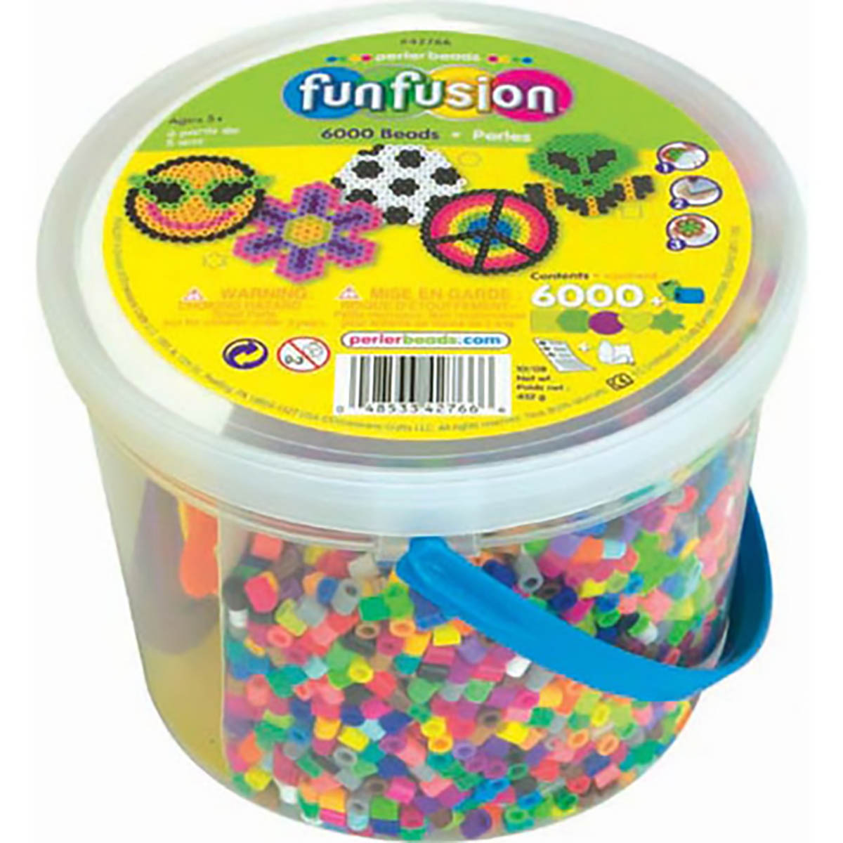 Perler 6000 Bead Bucket - Multi Mix