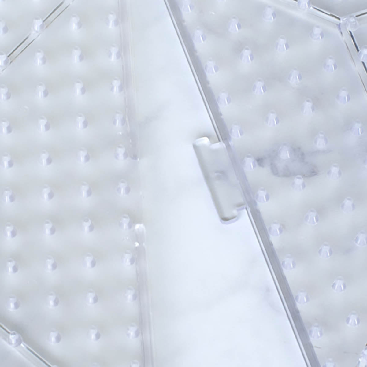 Biggie Beads Clear Pegboards - 2 Ct