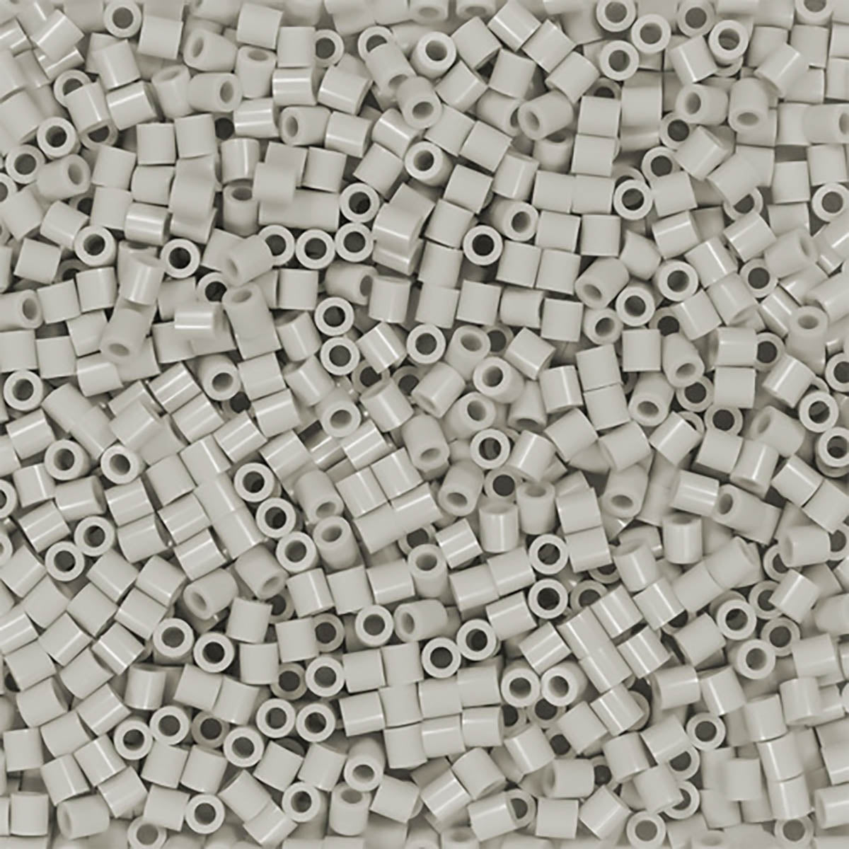 1000 Perler Beads - Light Grey