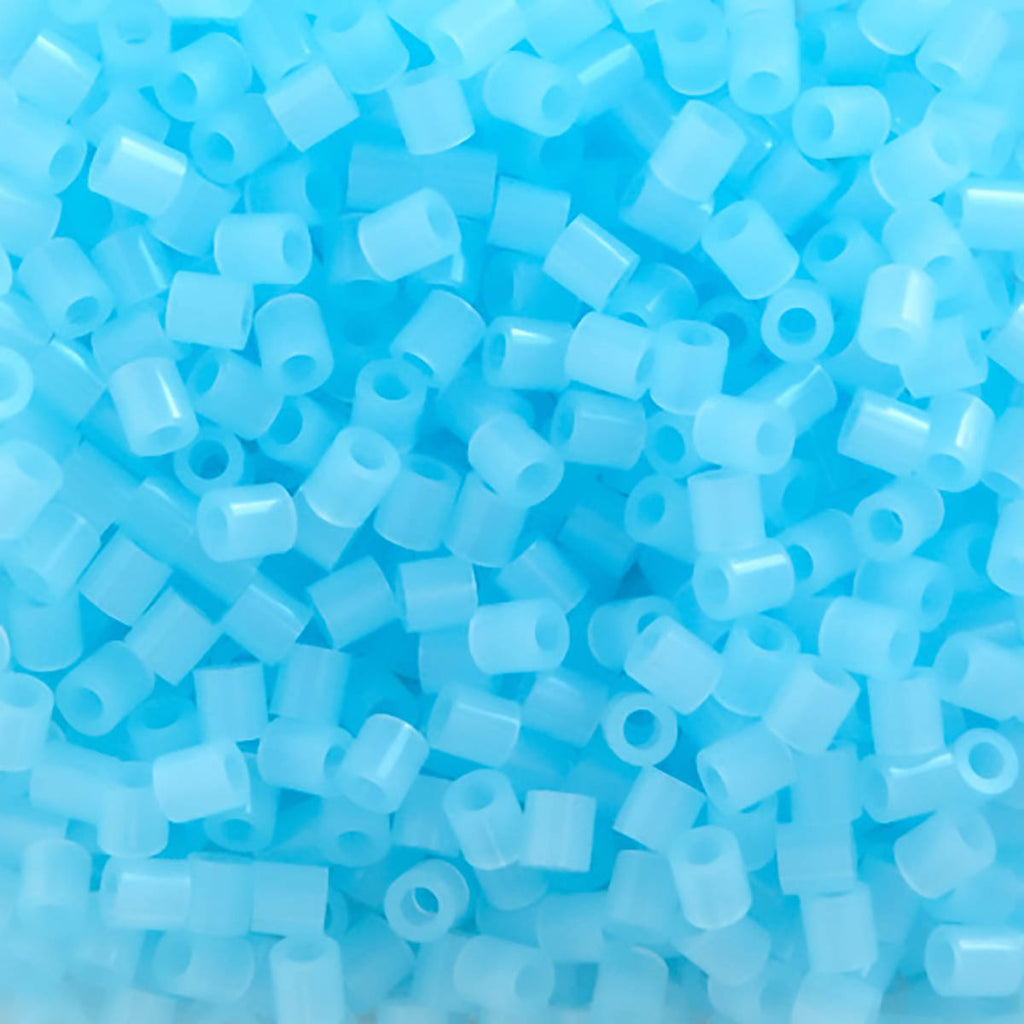 1000 Perler Beads - Clear Blue