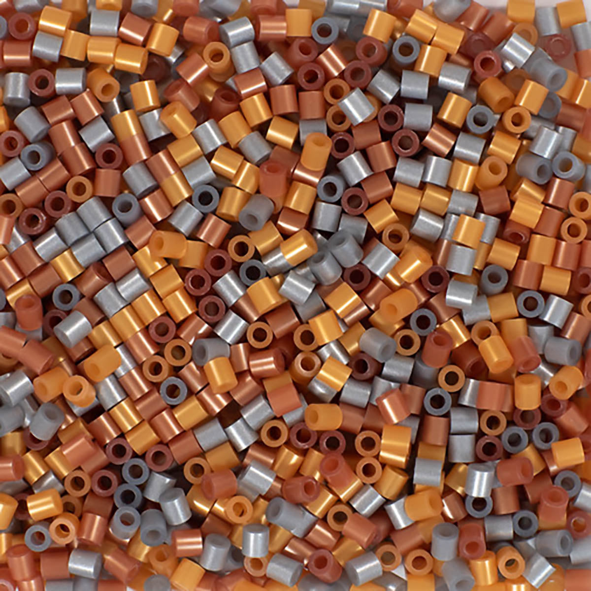 1000 Perler Beads - Metallic Mix