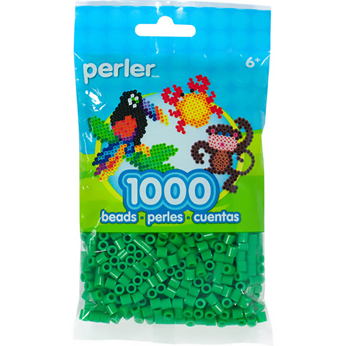1000 Perler Beads - Shamrock