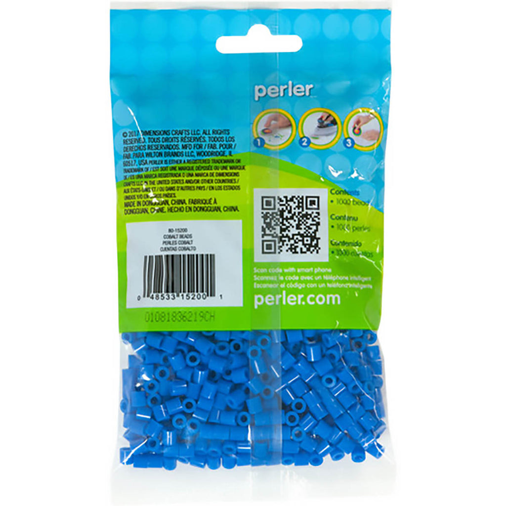 1000 Perler Beads - Cobalt