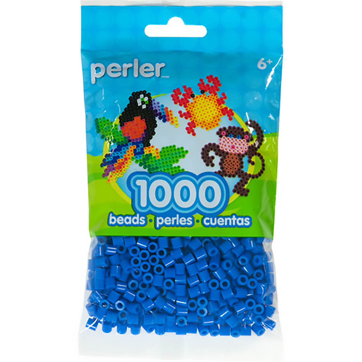 1000 Perler Beads - Cobalt