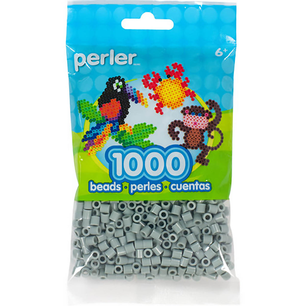 1000 Perler Beads - Pewter