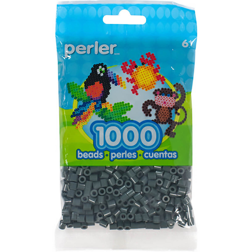 1000 Perler Beads - Charcoal