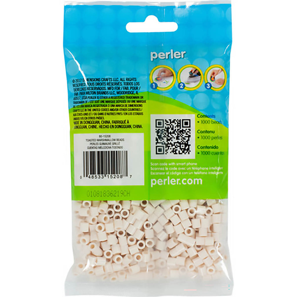 1000 Perler Beads - Toasted Marshmallow