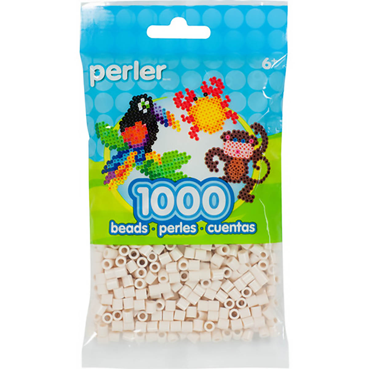1000 Perler Beads - Toasted Marshmallow