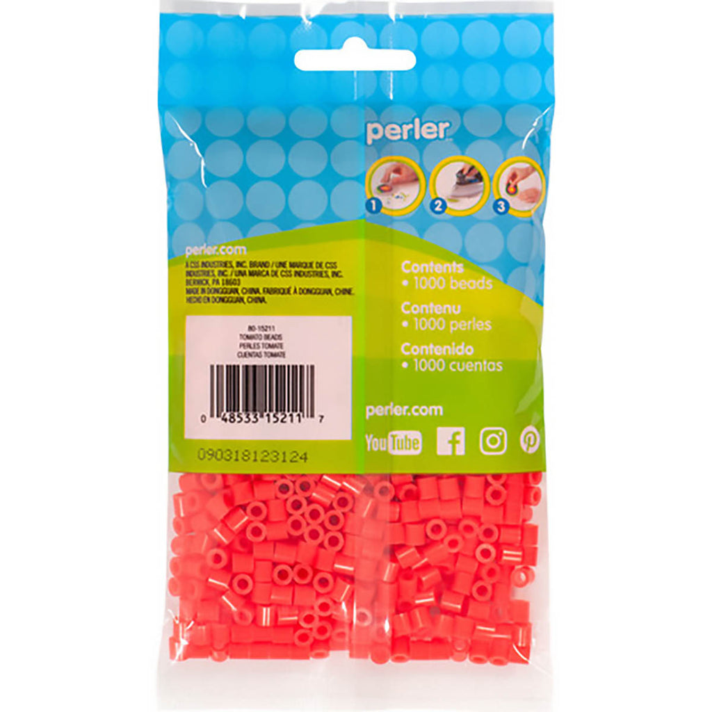 1000 Perler Beads - Tomato