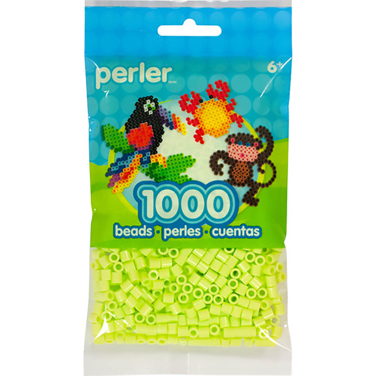 1000 Perler Beads - Sherbet