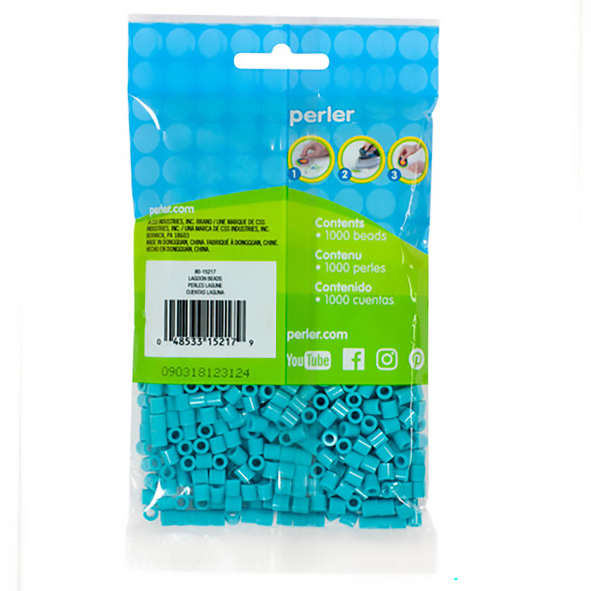 1000 Perler Beads - Lagoon