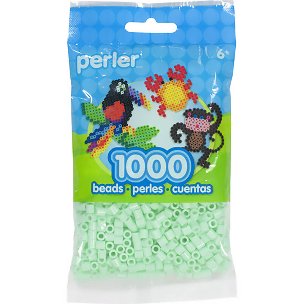1000 Perler Beads - Mint