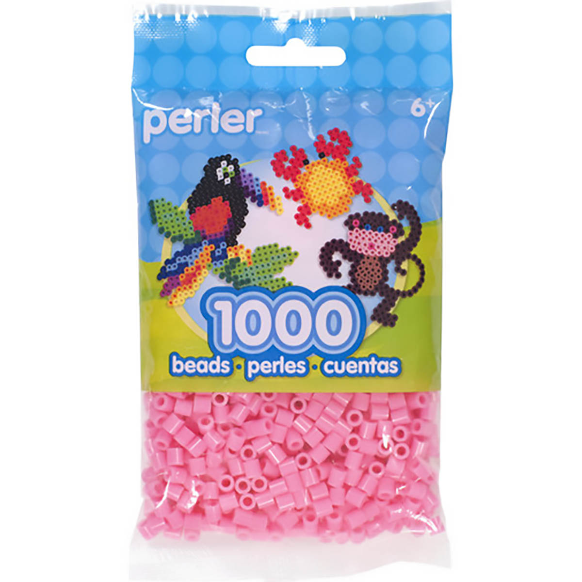 1000 Perler Beads - Cotton Candy