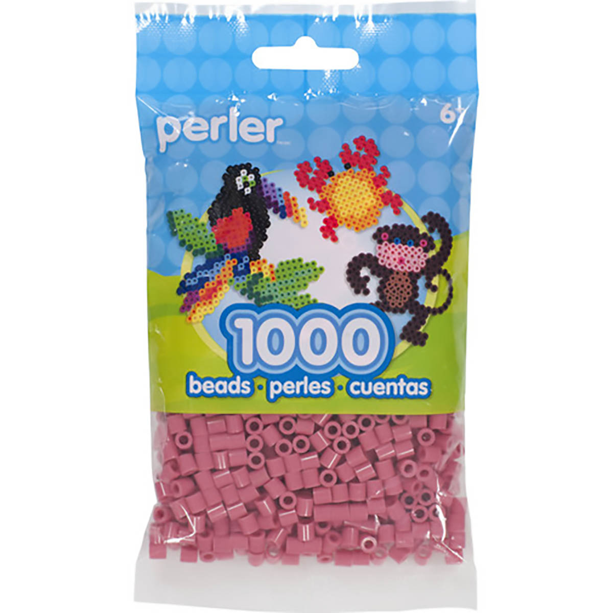 1000 Perler Beads - Rose