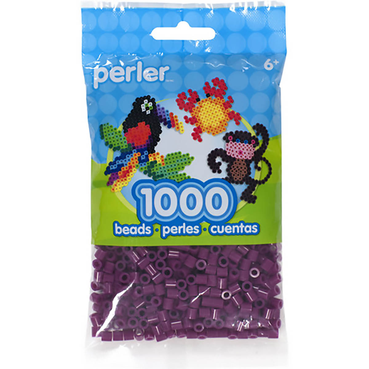 1000 Perler Beads - Eggplant