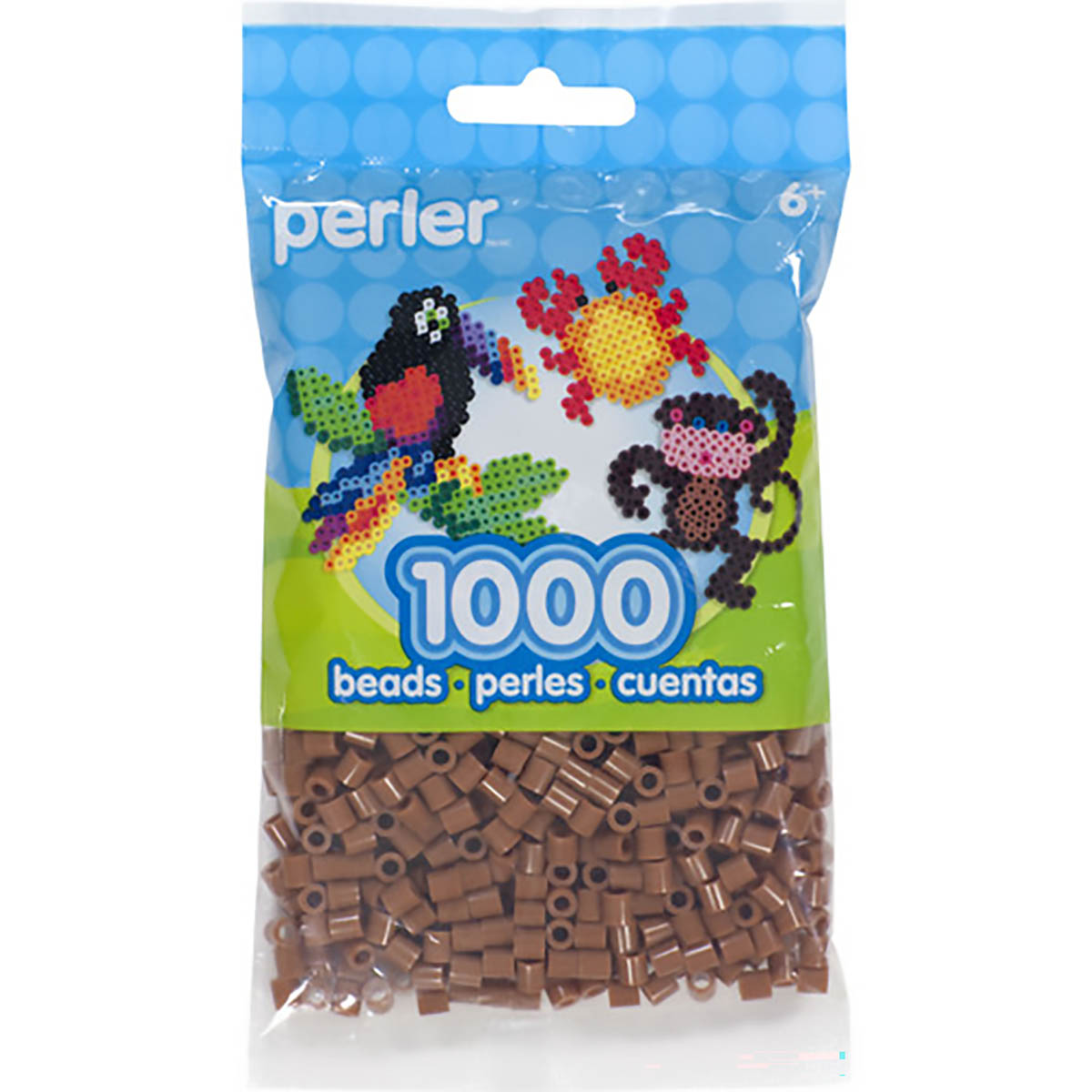 1000 Perler Beads - Gingerbread
