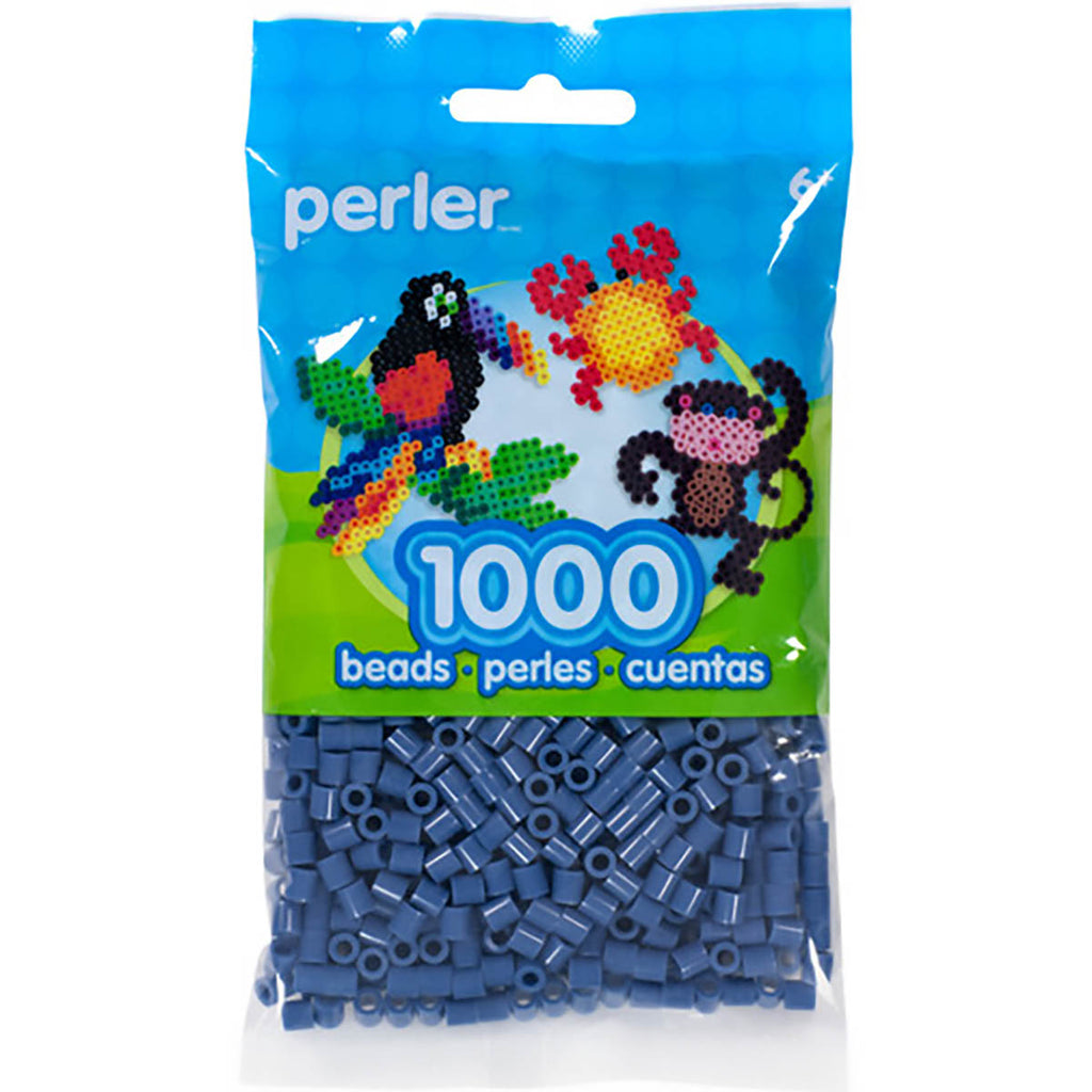 1000 Perler Beads - Denim