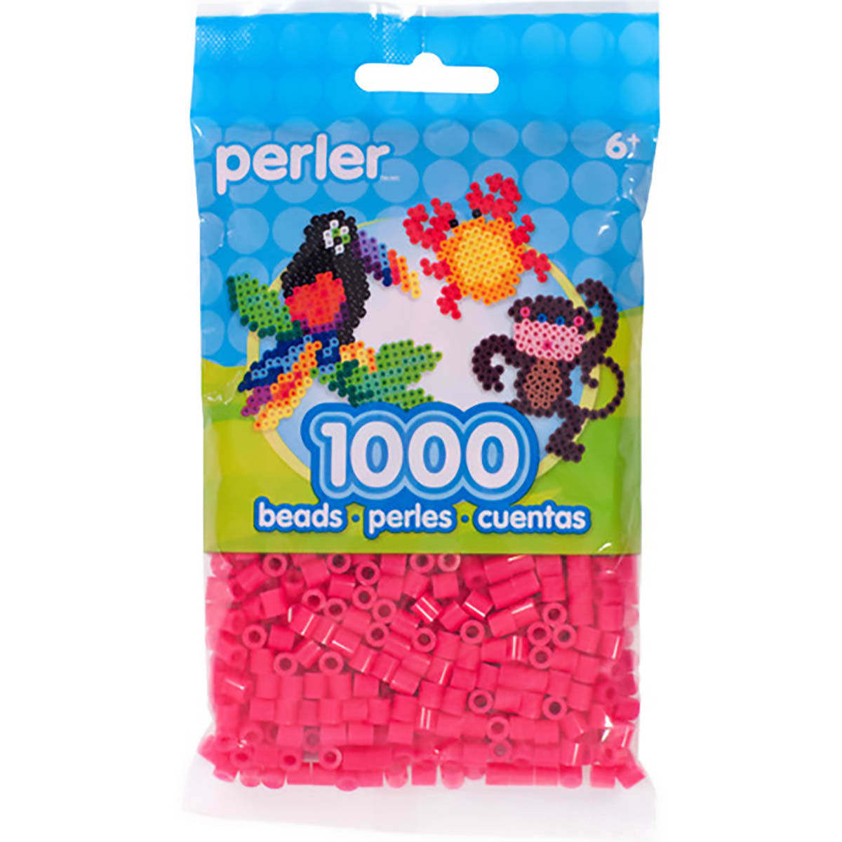 1000 Perler Beads - Fruit Punch