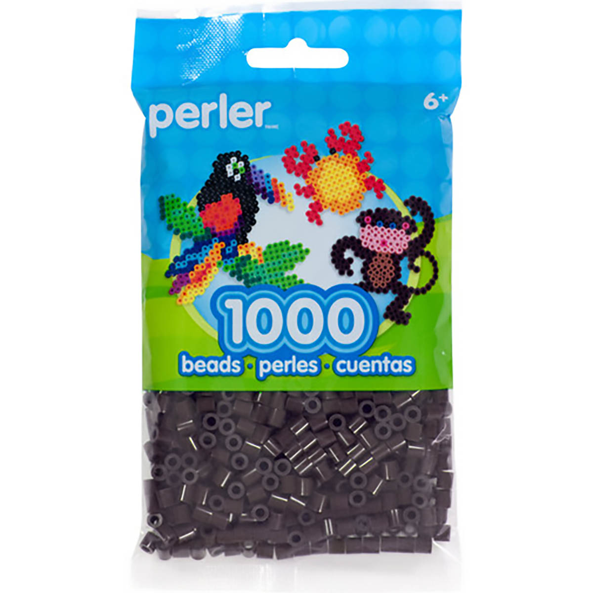 1000 Perler Beads - Cocoa