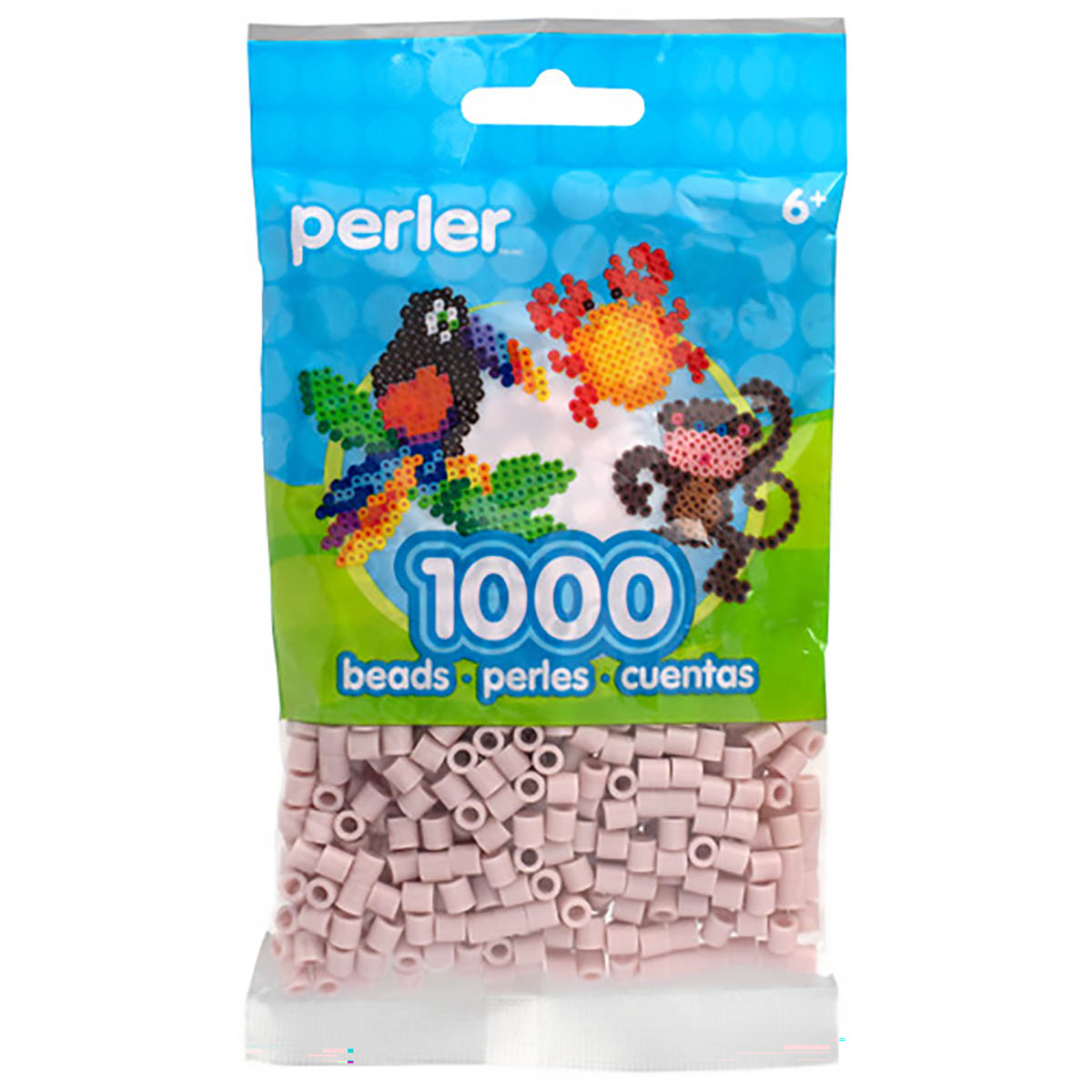 1000 Perler Beads - Carnation