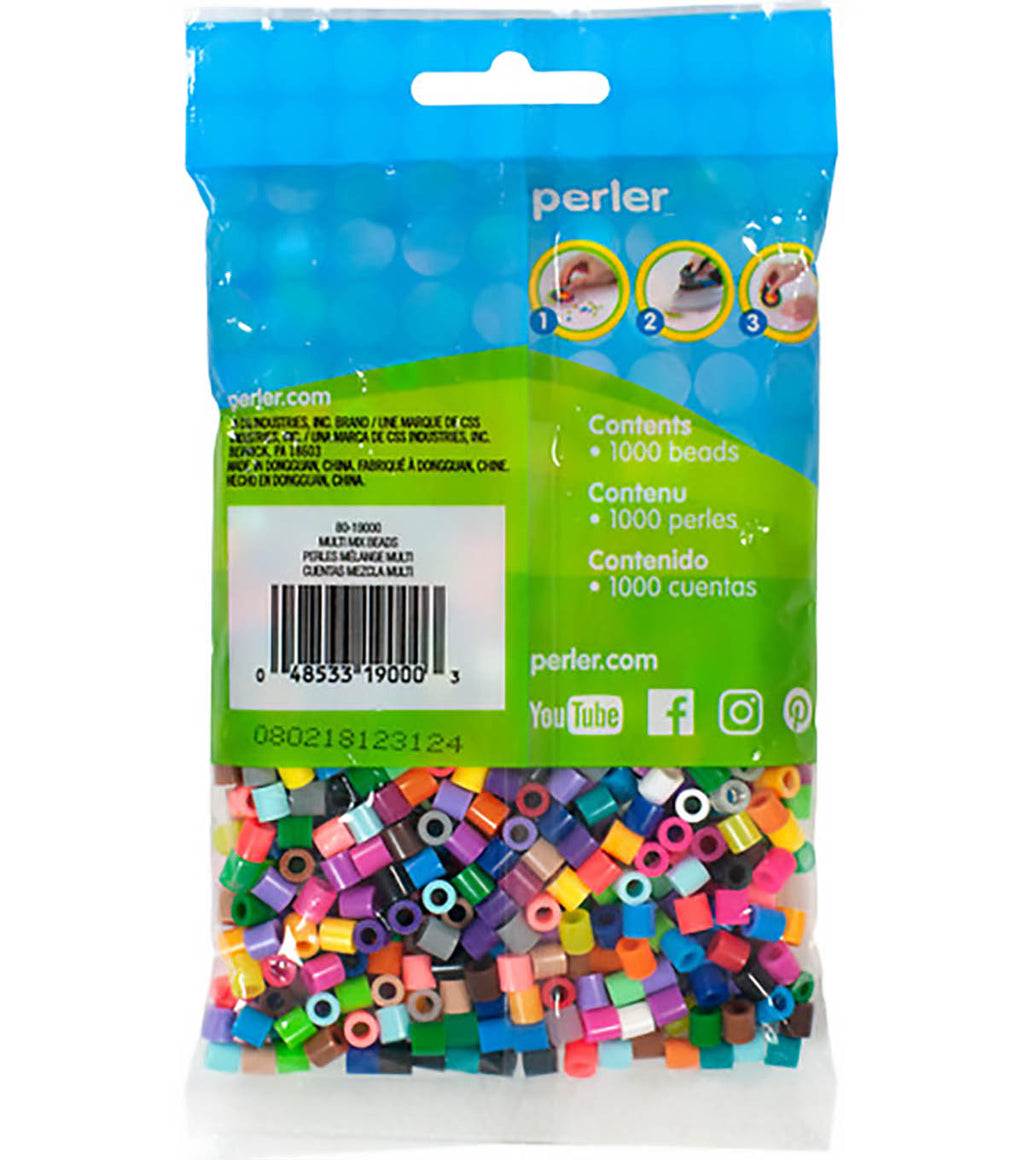 1000 Perler Beads - Multi Mix