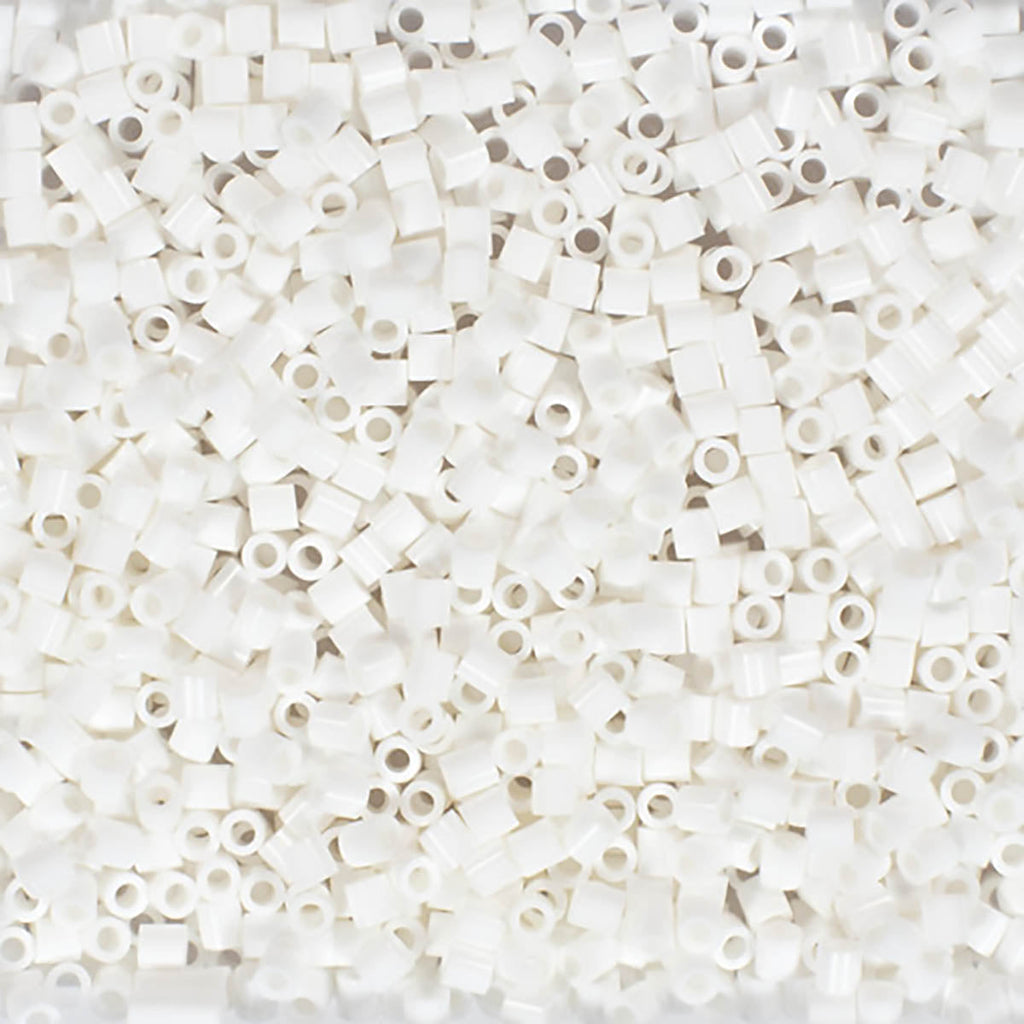 1000 Perler Beads - White