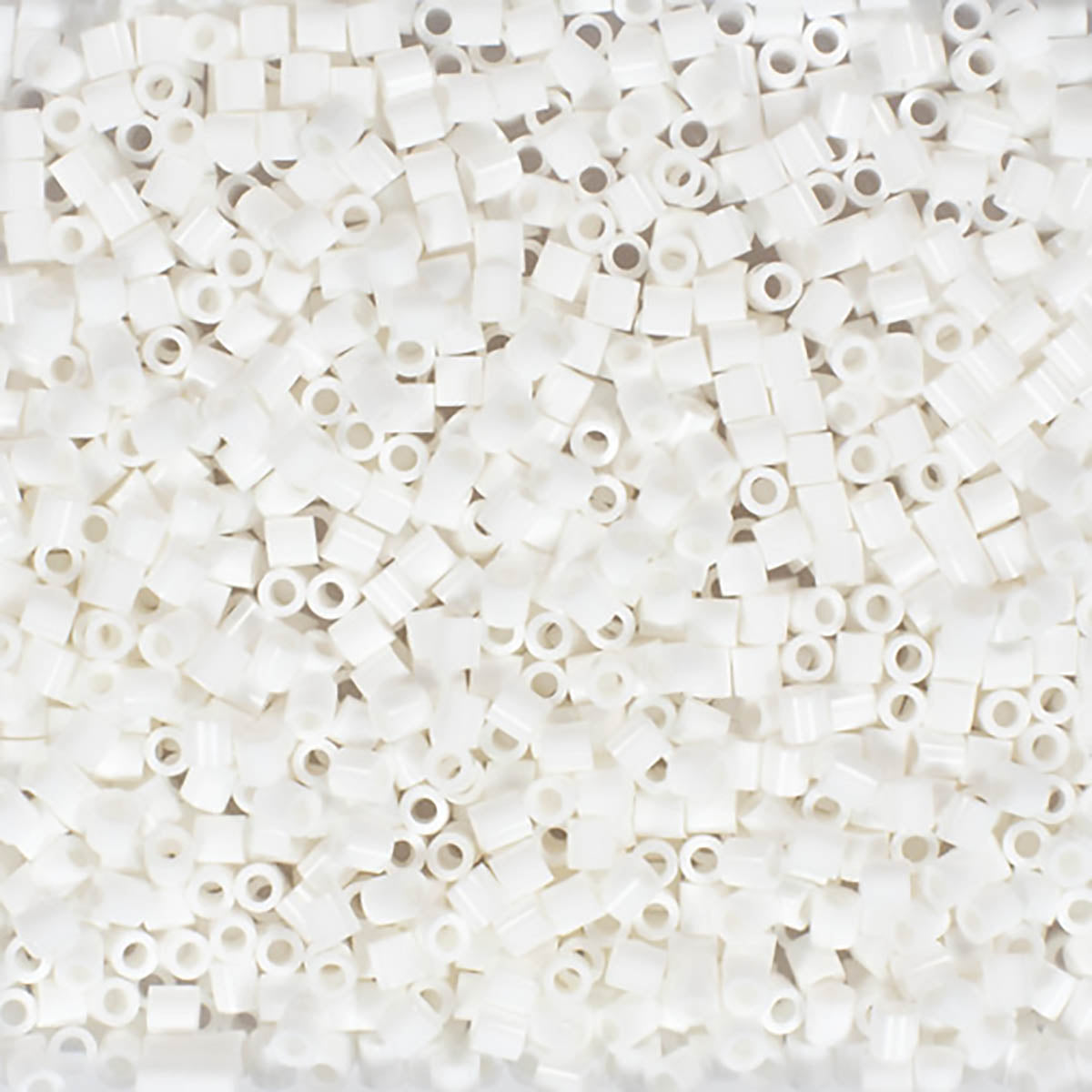 1000 Perler Beads - White