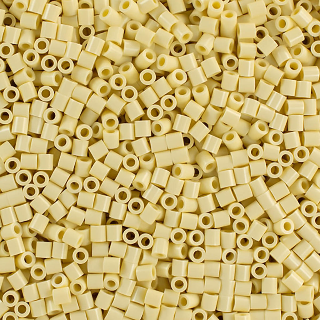 1000 Perler Beads - Creme