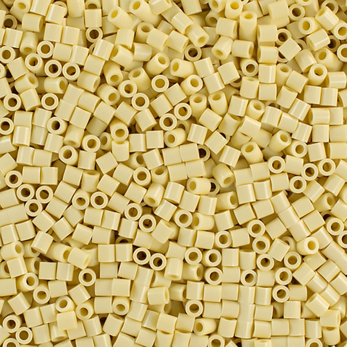1000 Perler Beads - Creme