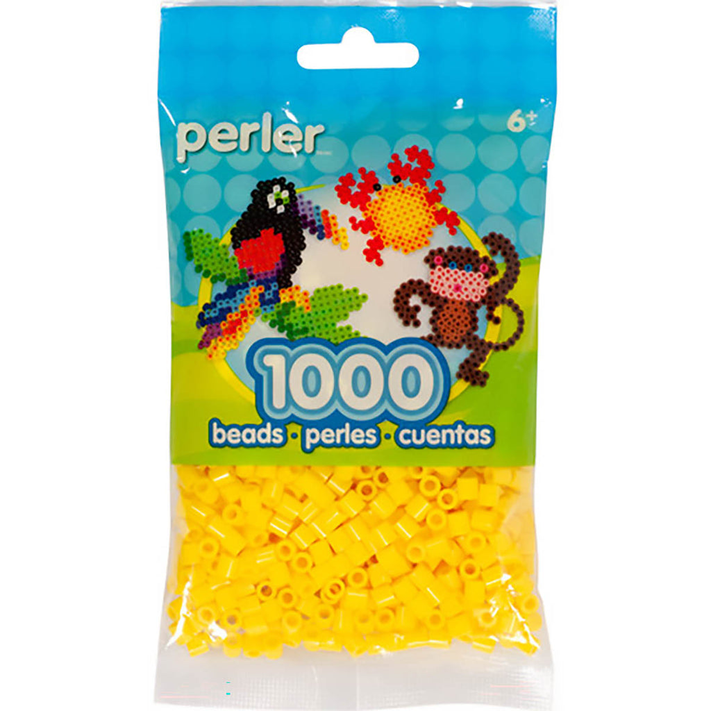 1000 Perler Beads - Yellow