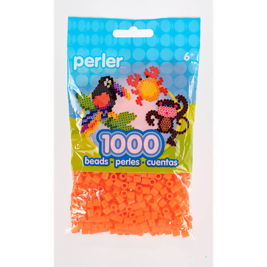 1000 Perler Beads - Orange