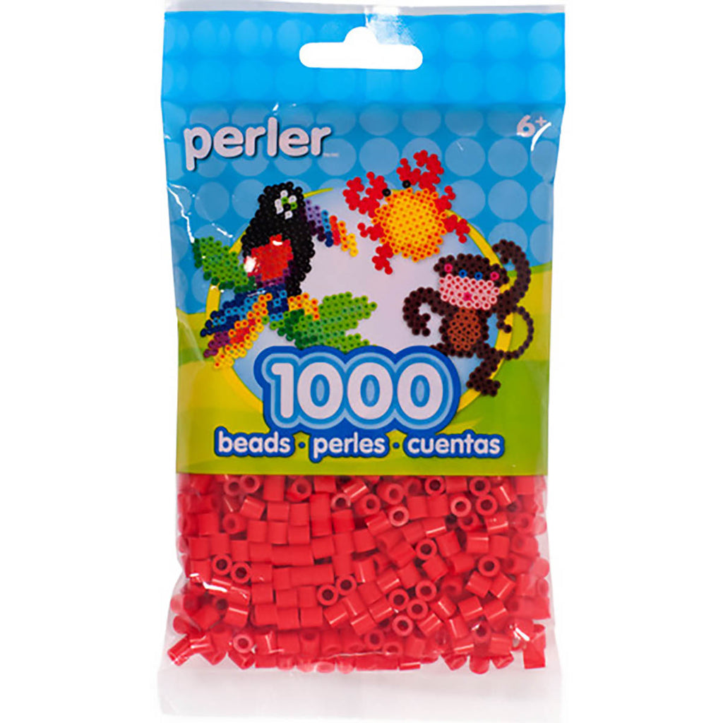 1000 Perler Beads - Red