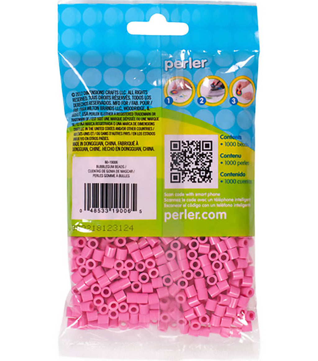 1000 Perler Beads - Bubblegum