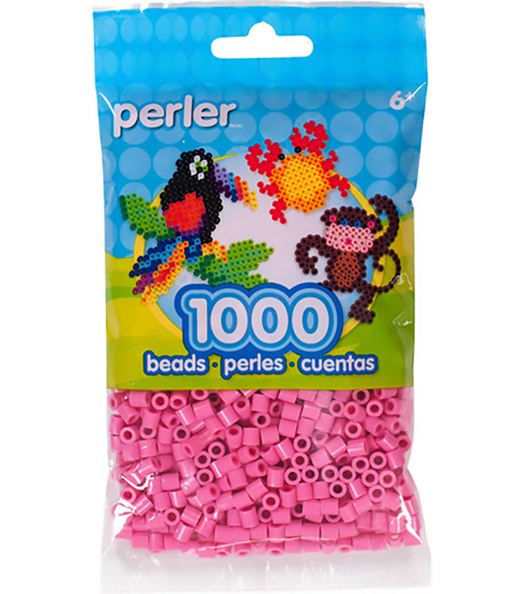 1000 Perler Beads - Bubblegum