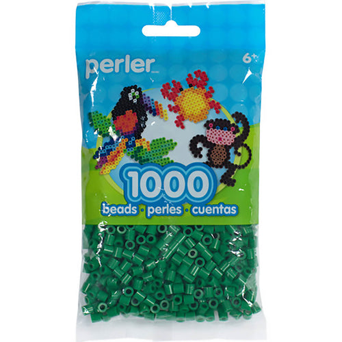 1000 Perler Beads - Dark Green