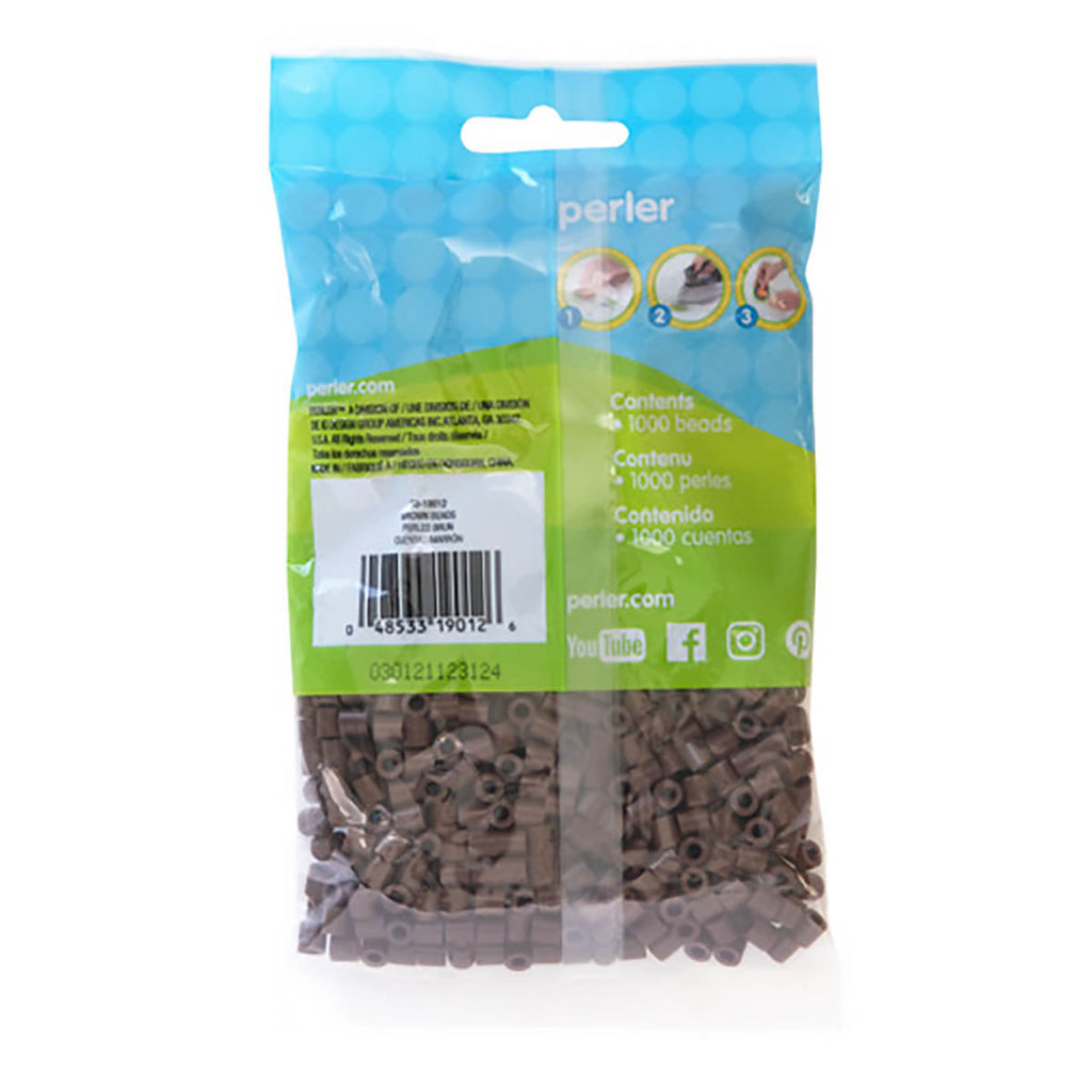 1000 Perler Beads - Brown