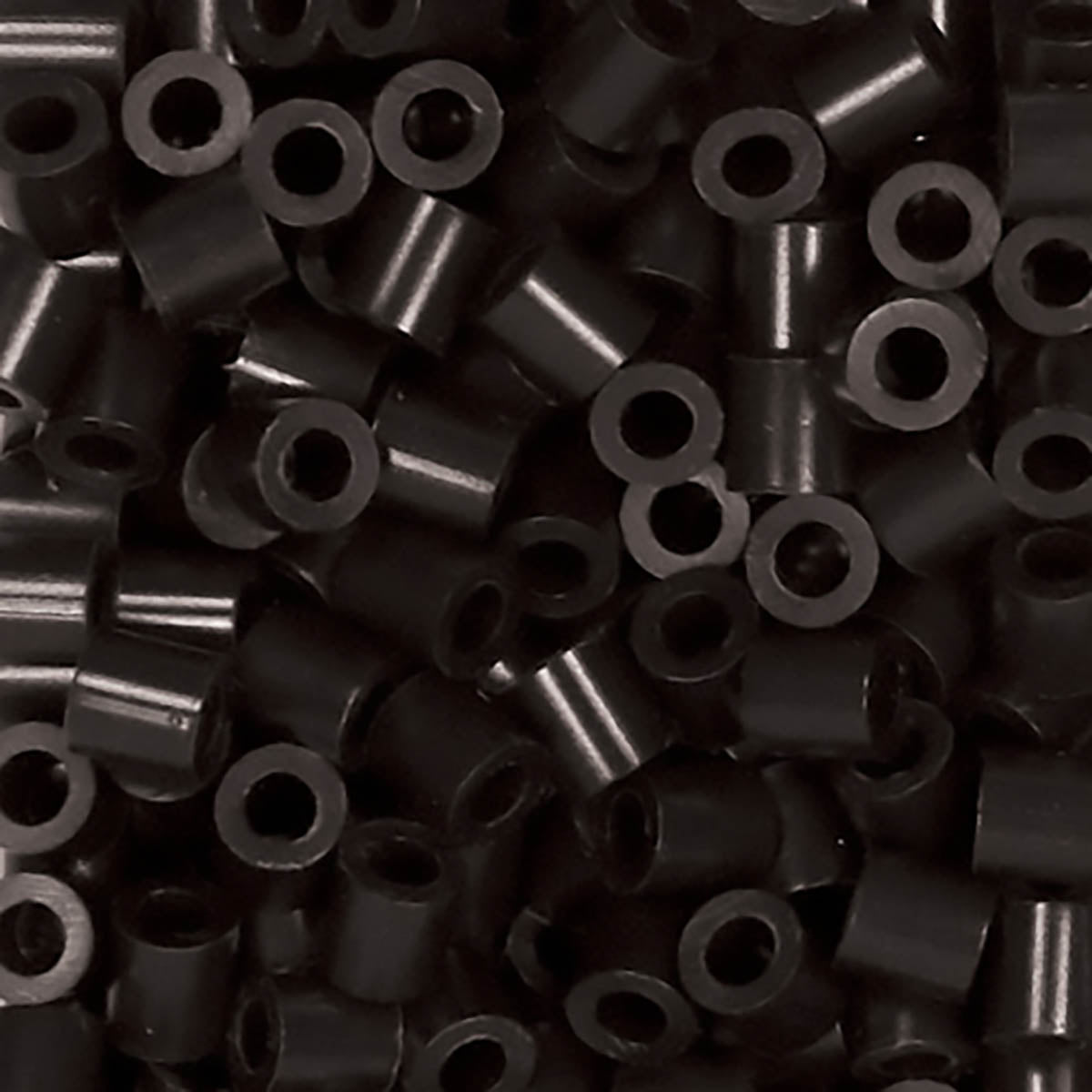 1000 Perler Beads - Black