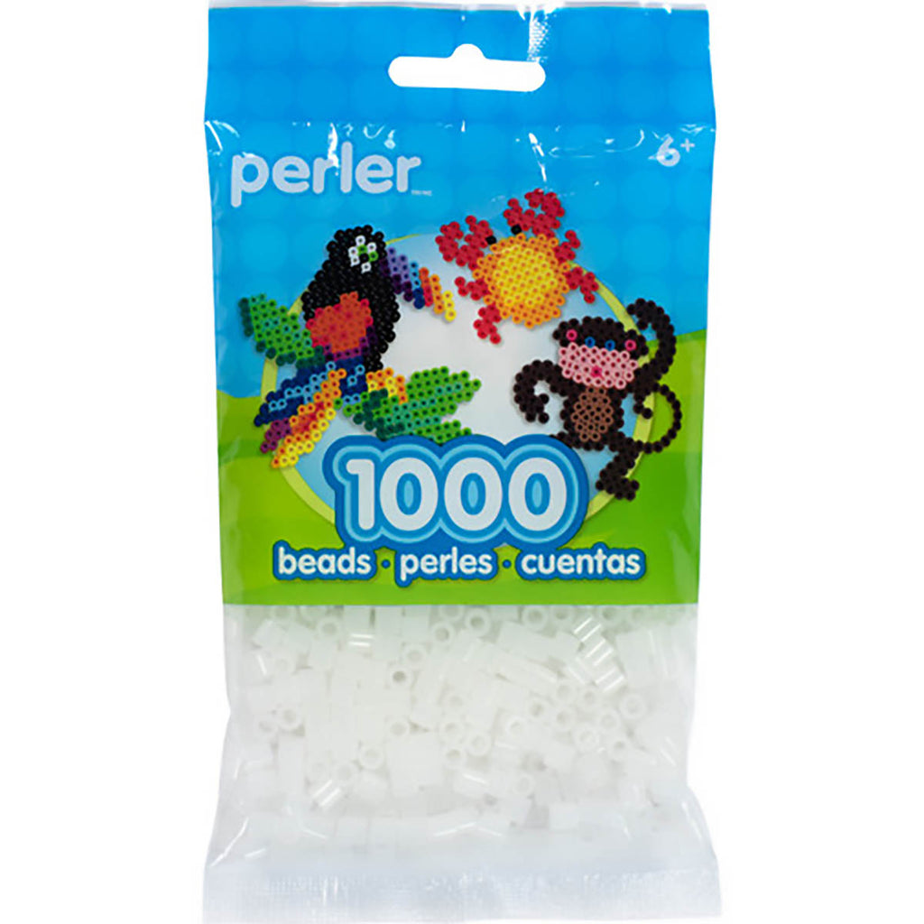 1000 Perler Beads - Clear
