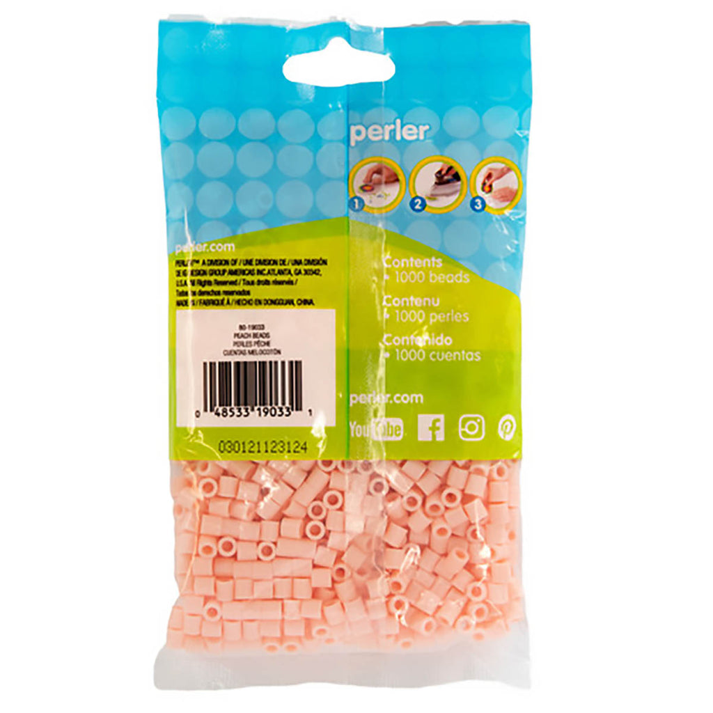 1000 Perler Beads - Peach