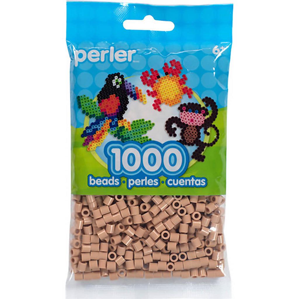 1000 Perler Beads - Tan