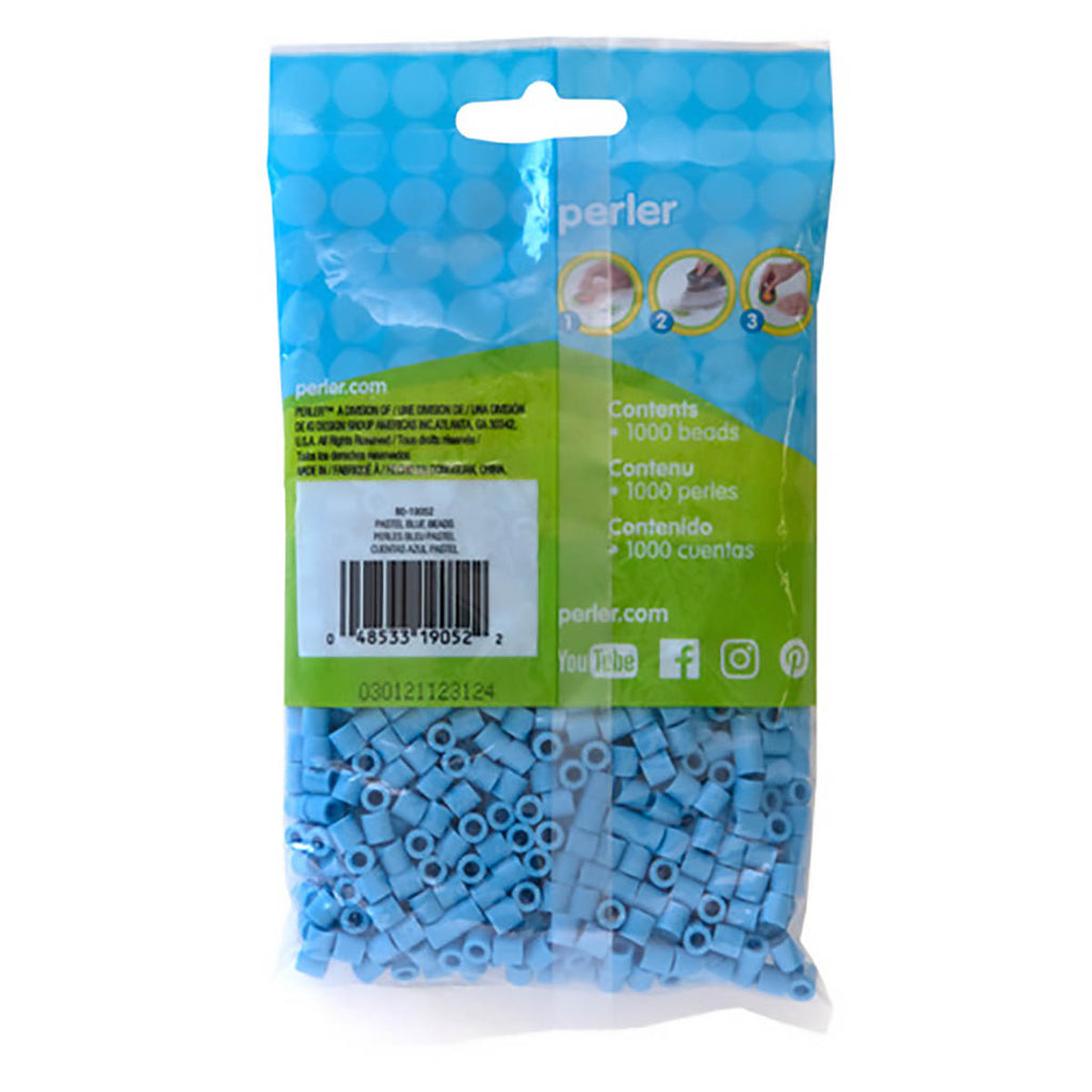 1000 Perler Beads - Pastel Blue