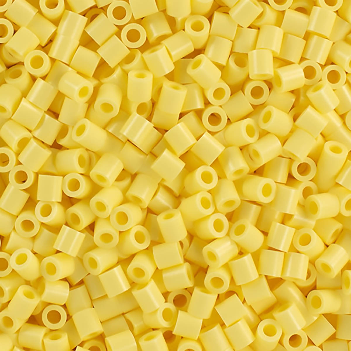 1000 Perler Beads - Pastel Yellow