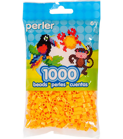 1000 Perler Beads - Cheddar