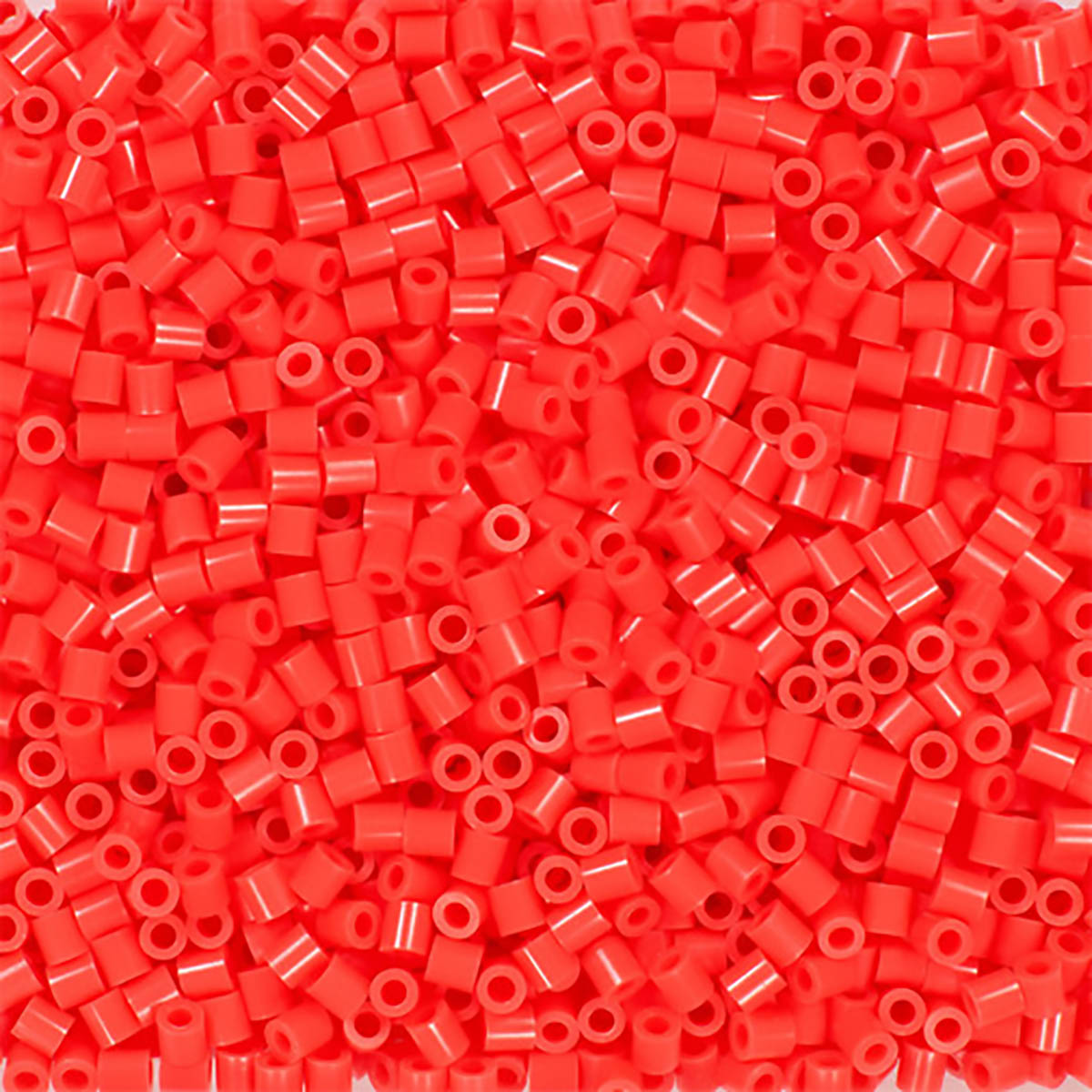 1000 Perler Beads - Hot Coral