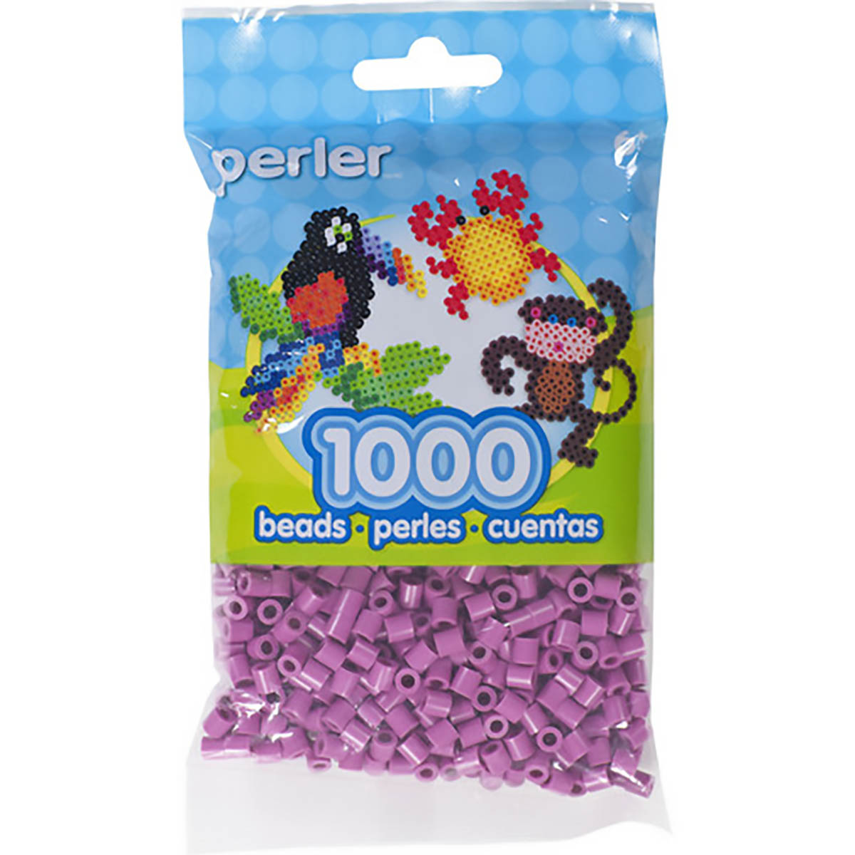 1000 Perler Beads - Plum