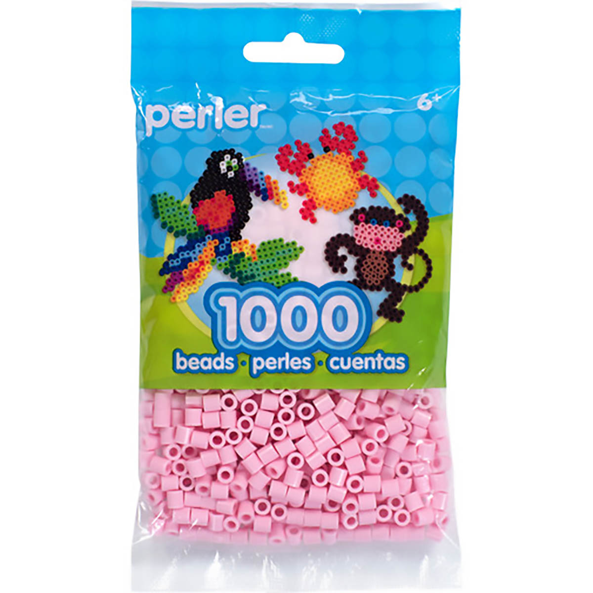 1000 Perler Beads - Light Pink