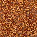 1000 Perler Beads - Gold Metallic
