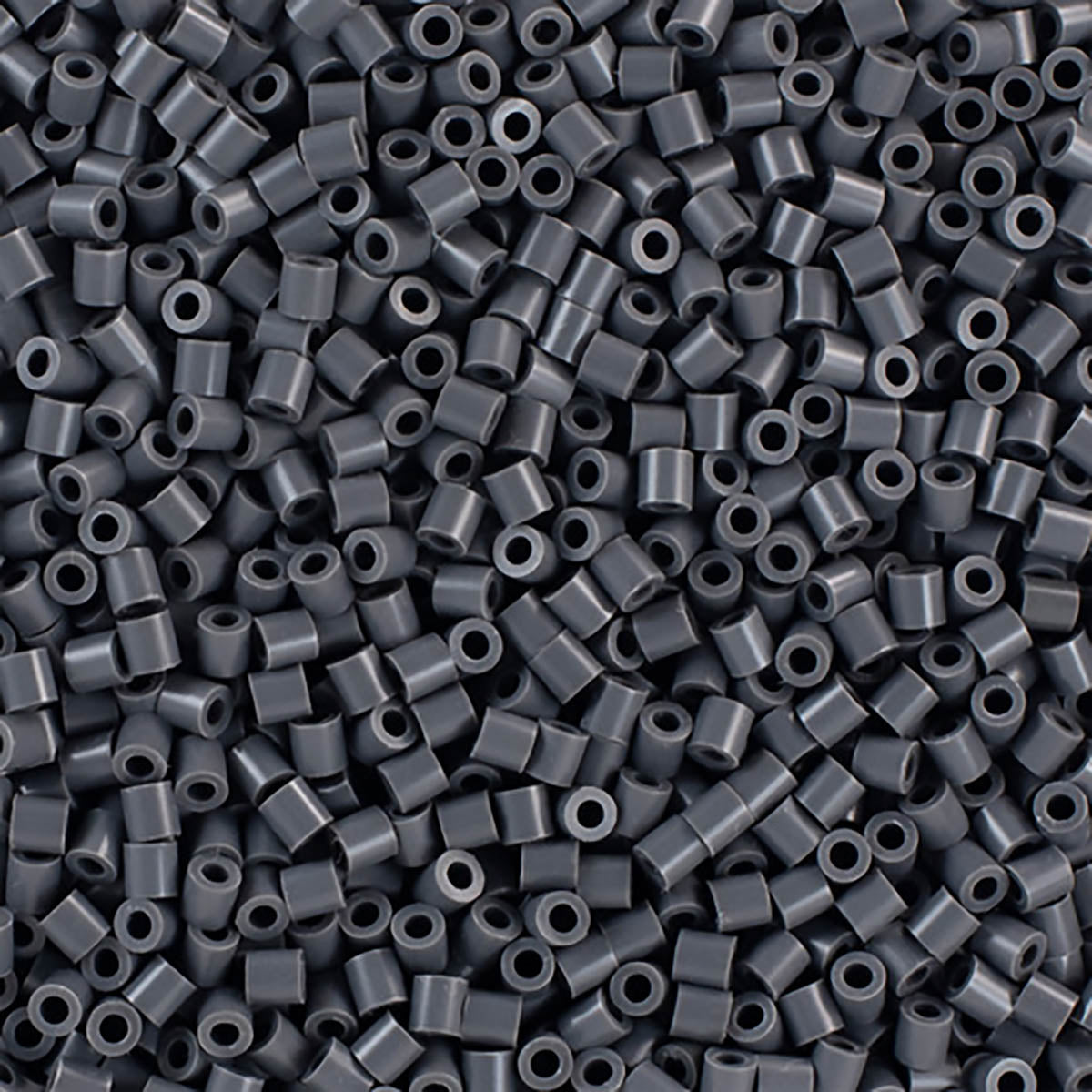1000 Perler Beads - Dark Grey