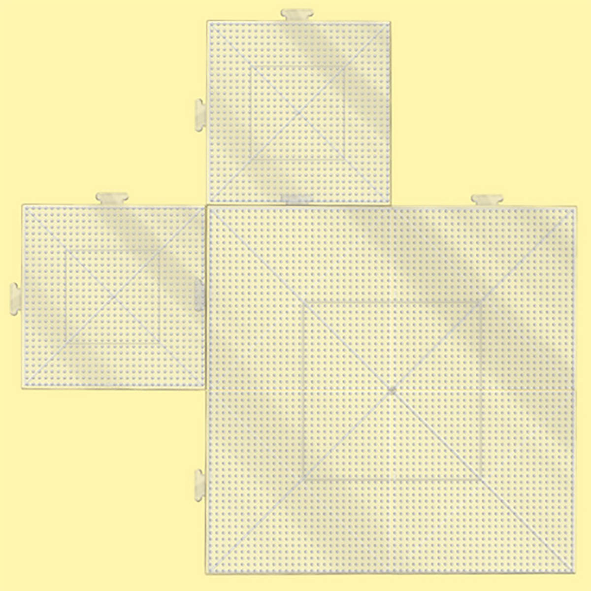 Mini Beads Large Pegboards 2 Ct