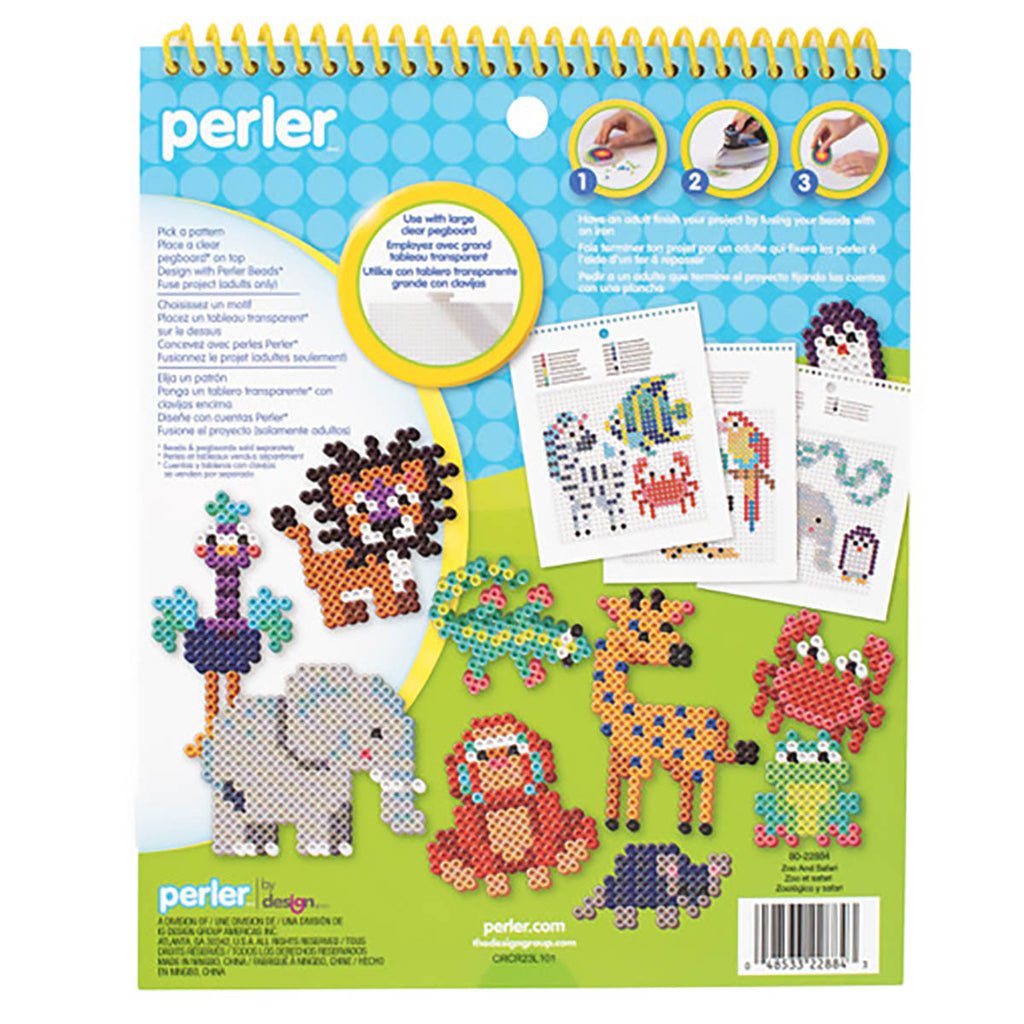 Perler Zoo and Safari Pattern Pad